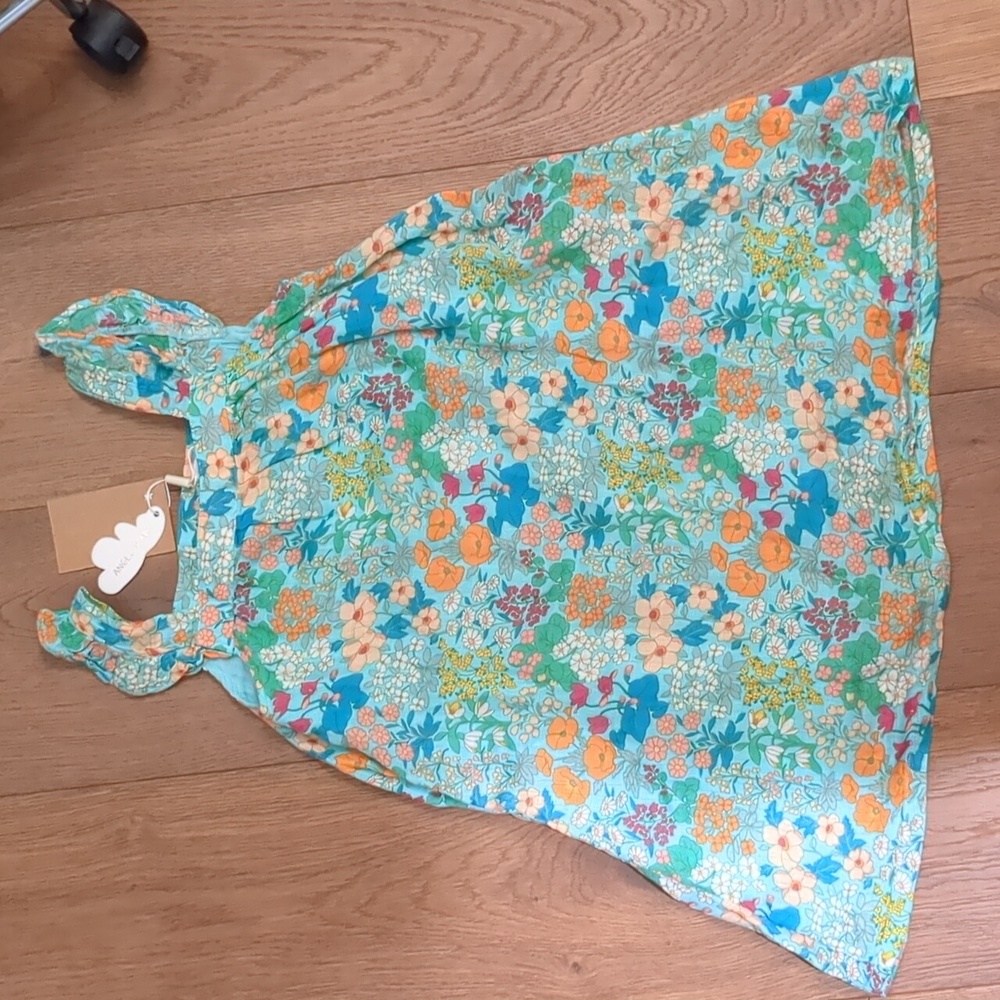 Angel Dear floral Muslim dress